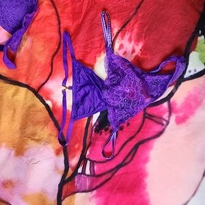 Complete Lingerie Set - Deep Purple
